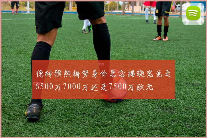 德转预热梅努身价悬念揭晓究竟是6500万7000万还是7500万欧元